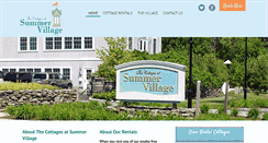 Desktop Screenshot of cottagesatsummervillage.com